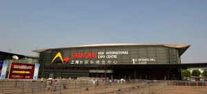 Entrance to Shanghai New International Expo Centre; file photo from 2011