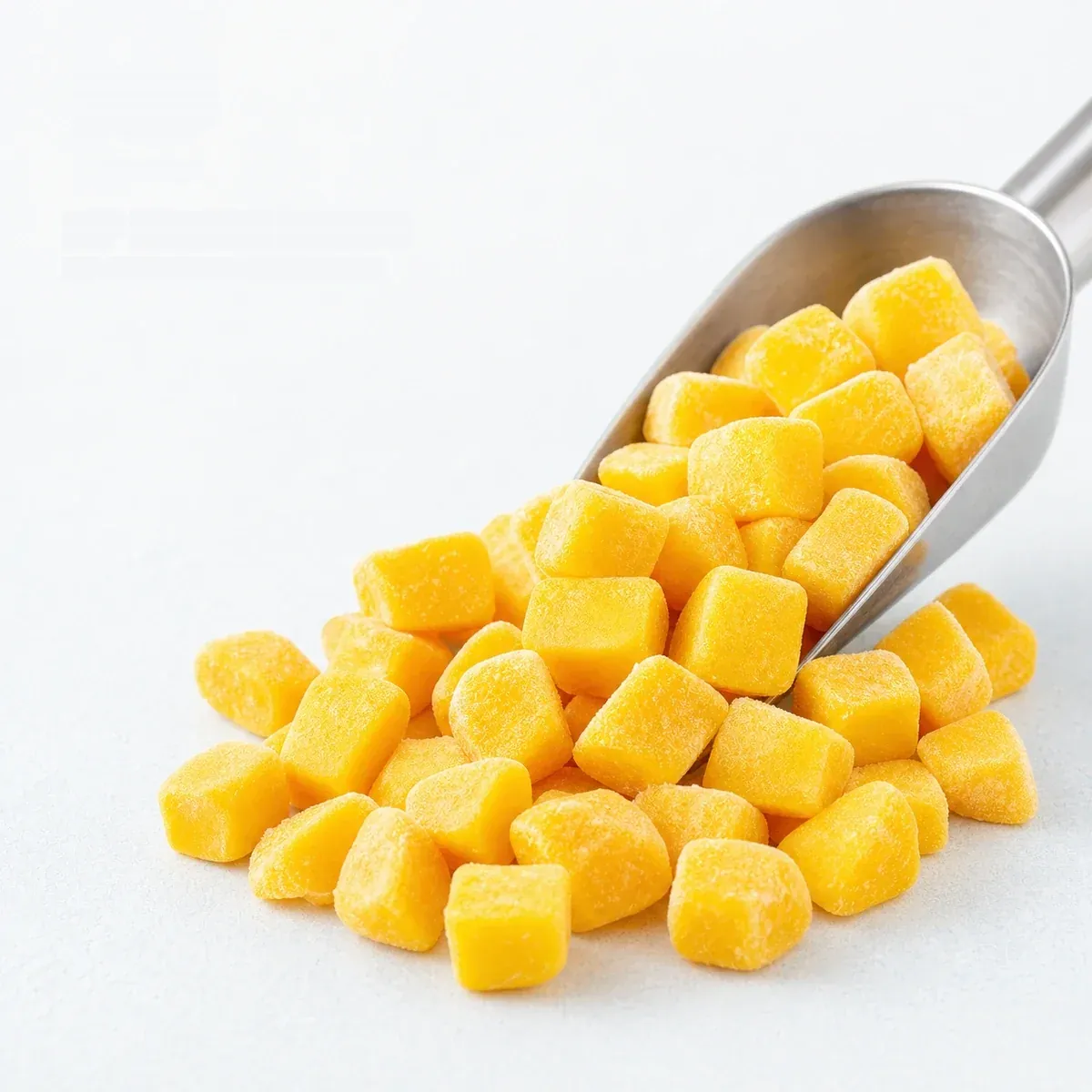 IQF frozen mango chunks