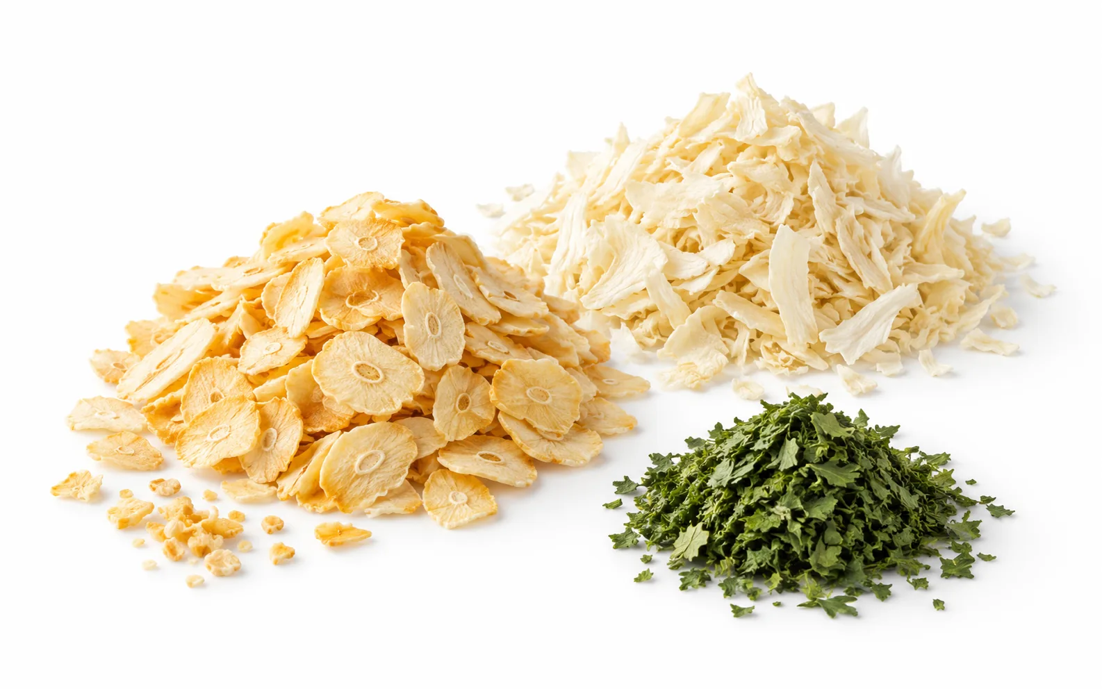 Dehydrated ingredients